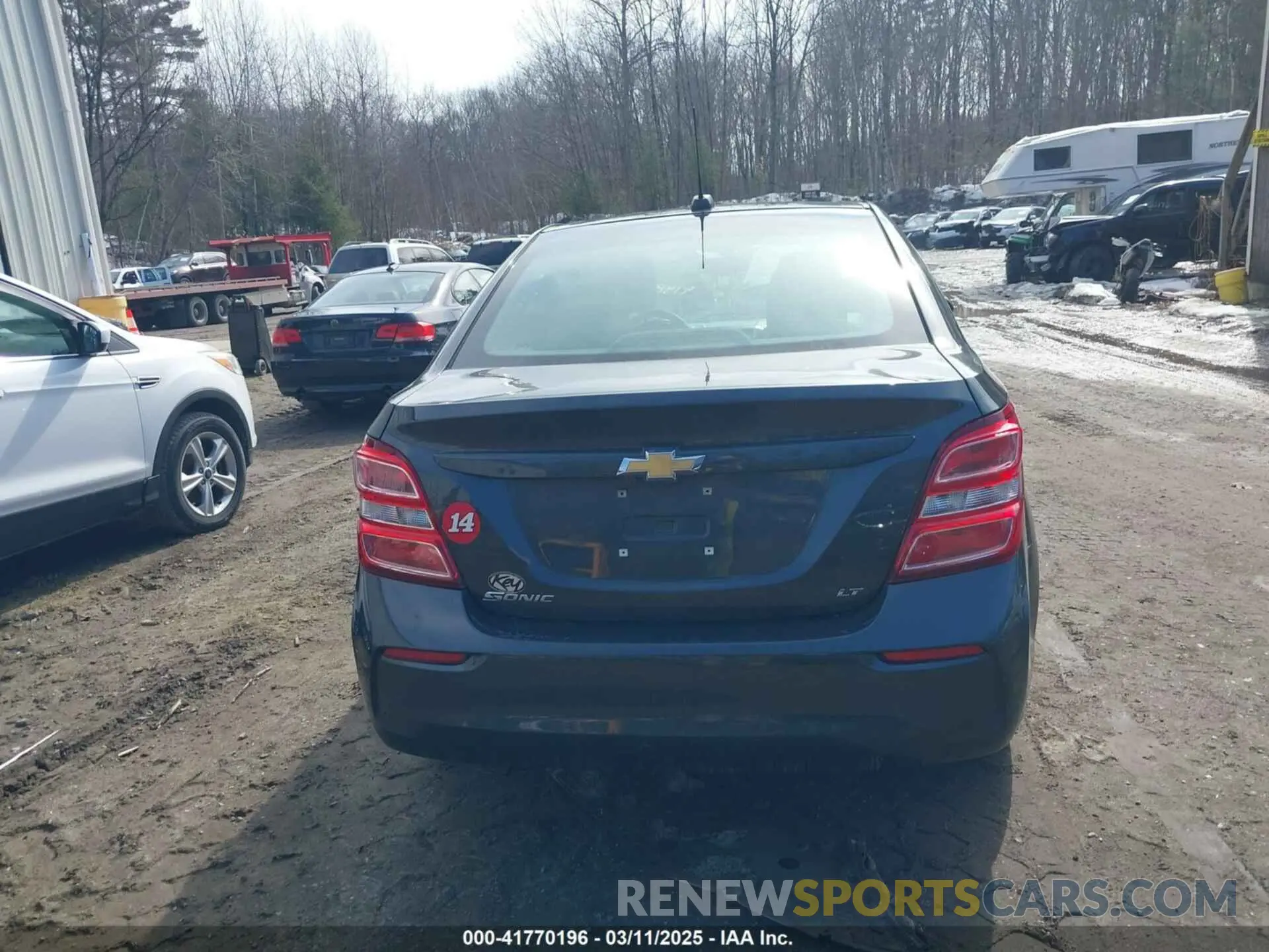16 Photograph of a damaged car 1G1JD5SB0L4118267 CHEVROLET SONIC 2020
