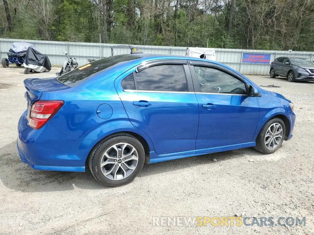 3 Photograph of a damaged car 1G1JD5SB0L4141533 CHEVROLET SONIC 2020