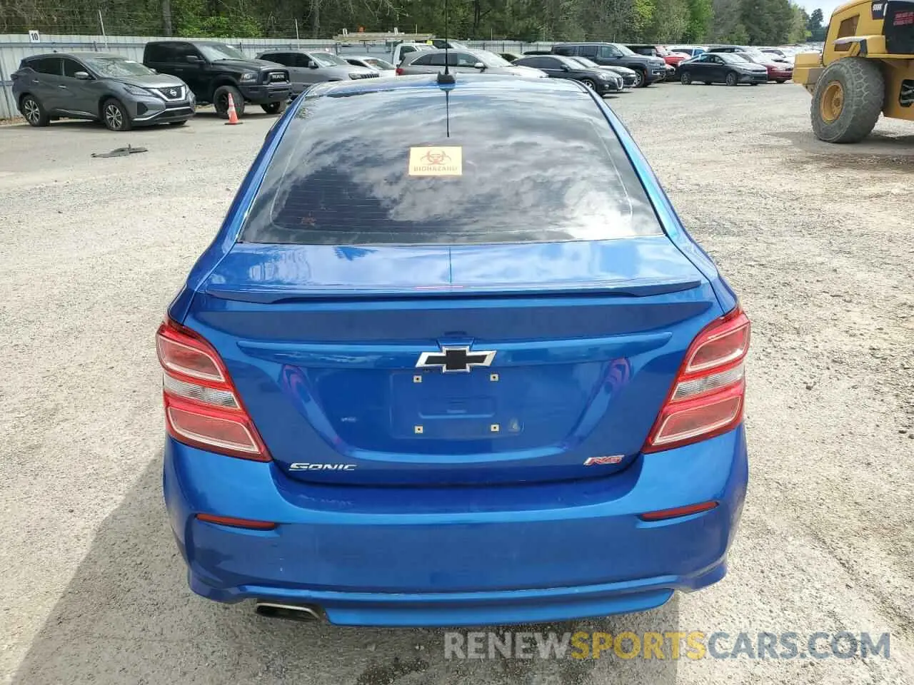 6 Photograph of a damaged car 1G1JD5SB0L4141533 CHEVROLET SONIC 2020