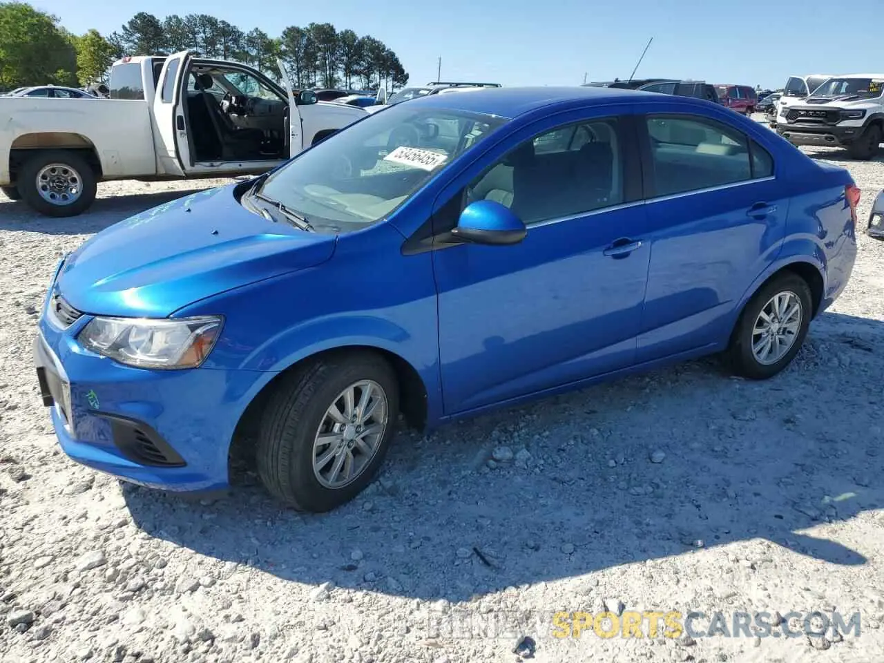 1 Photograph of a damaged car 1G1JD5SB0L4143119 CHEVROLET SONIC 2020