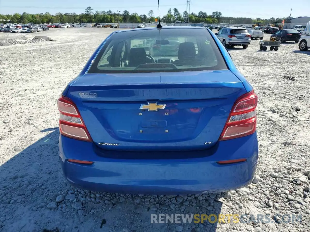 6 Photograph of a damaged car 1G1JD5SB0L4143119 CHEVROLET SONIC 2020