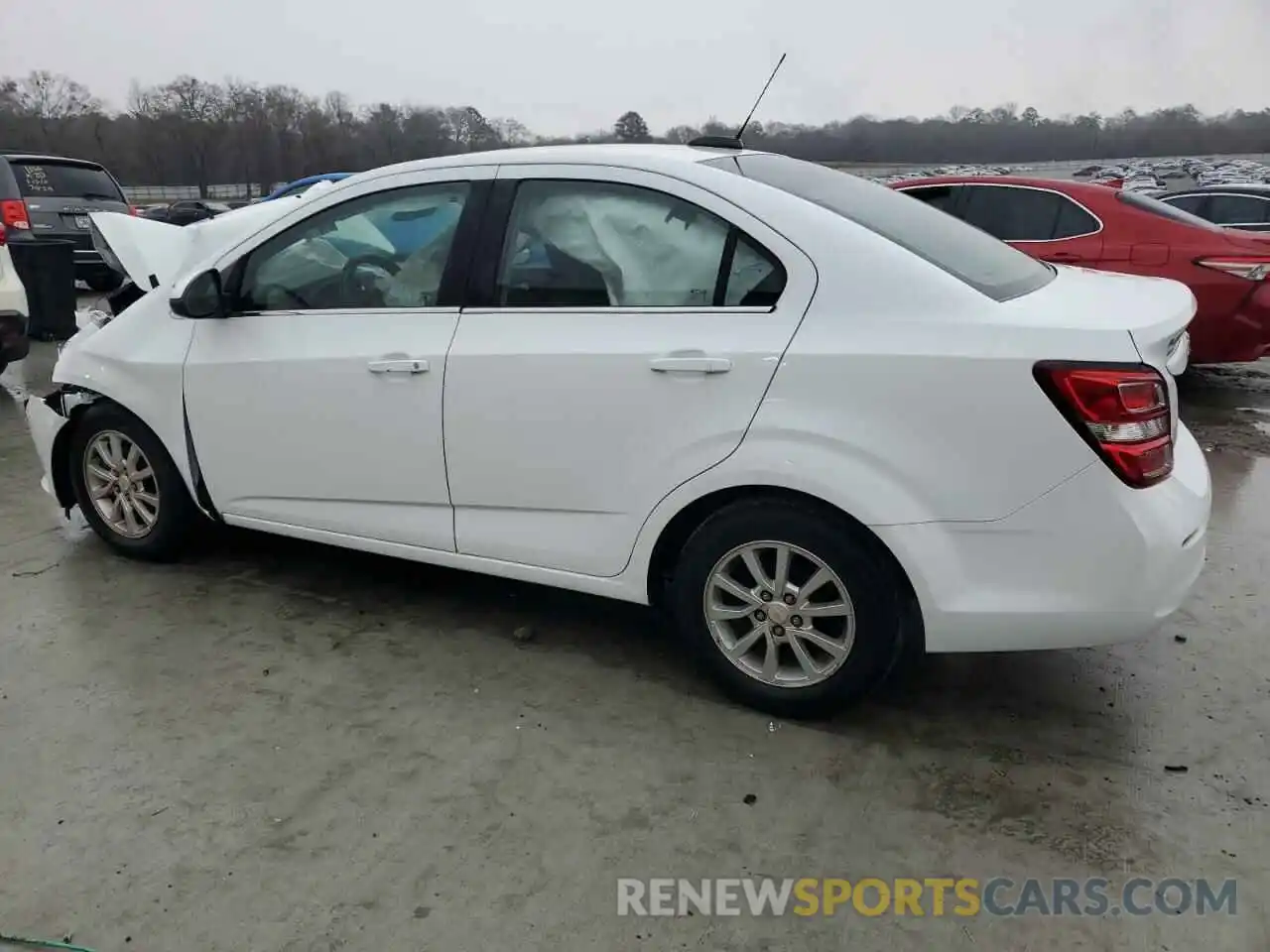 2 Photograph of a damaged car 1G1JD5SB1L4126412 CHEVROLET SONIC 2020