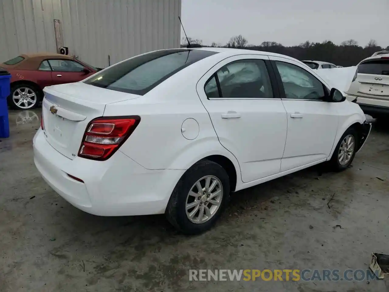 3 Photograph of a damaged car 1G1JD5SB1L4126412 CHEVROLET SONIC 2020