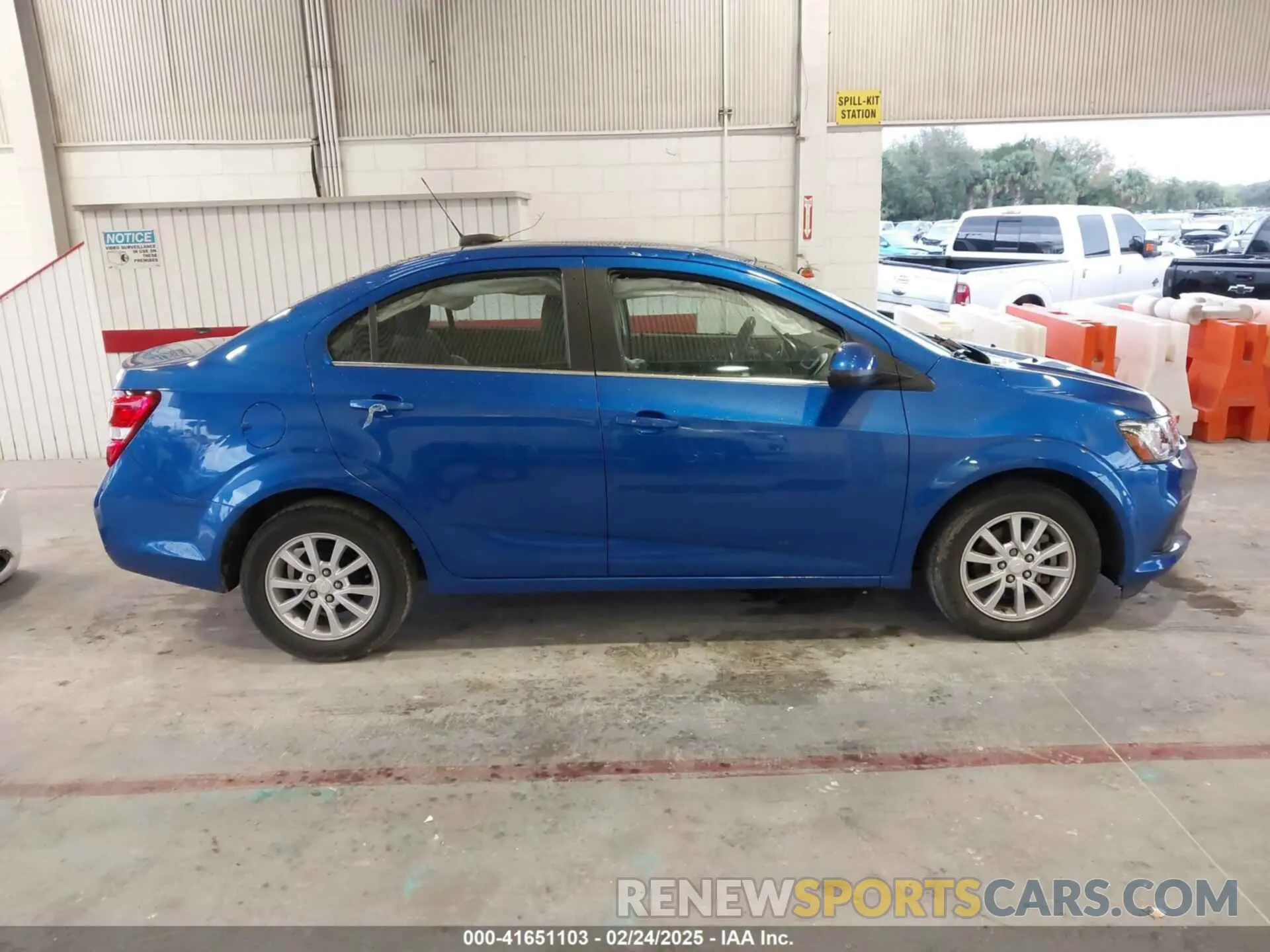 13 Photograph of a damaged car 1G1JD5SB2L4138455 CHEVROLET SONIC 2020
