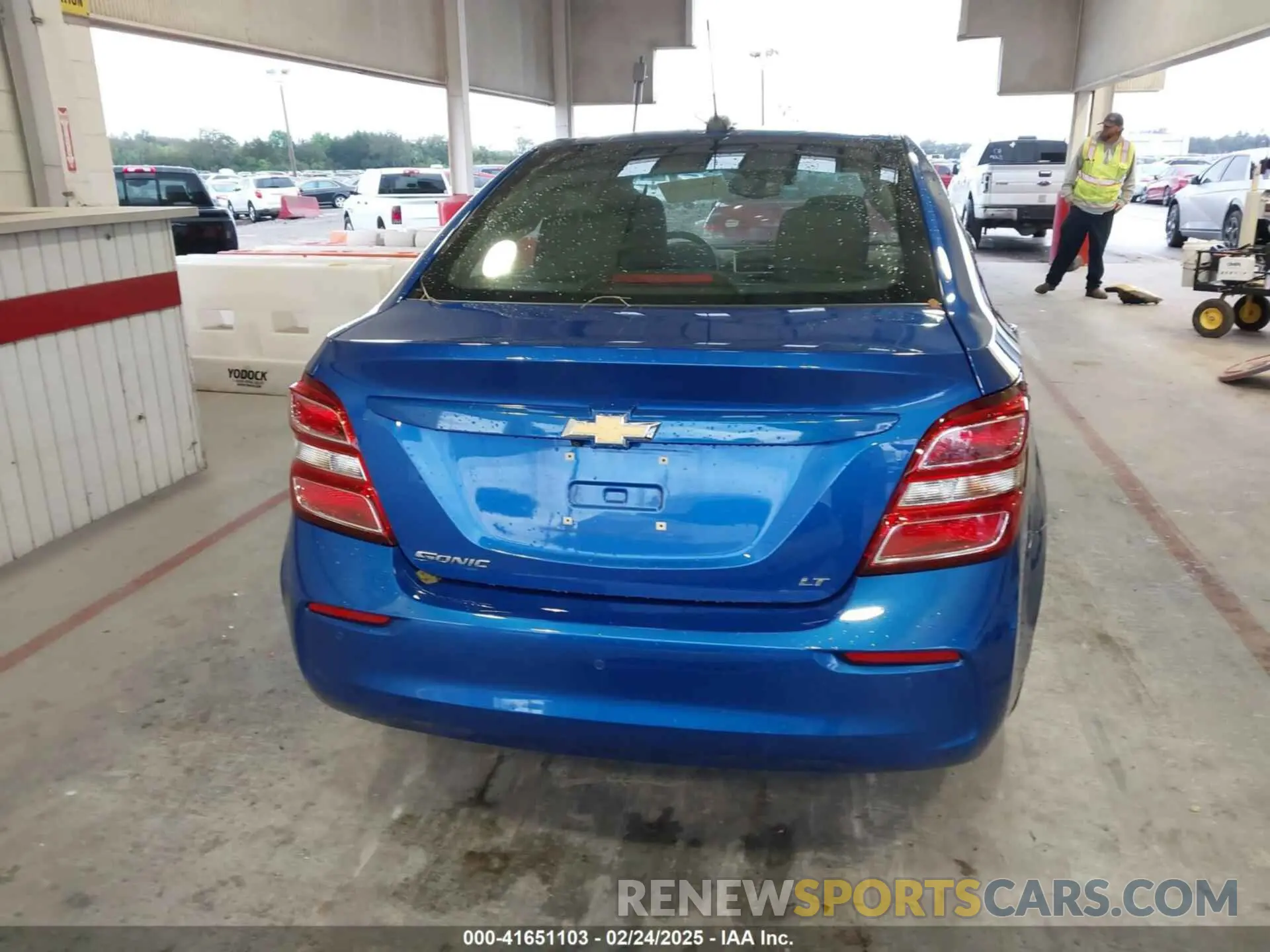 16 Photograph of a damaged car 1G1JD5SB2L4138455 CHEVROLET SONIC 2020