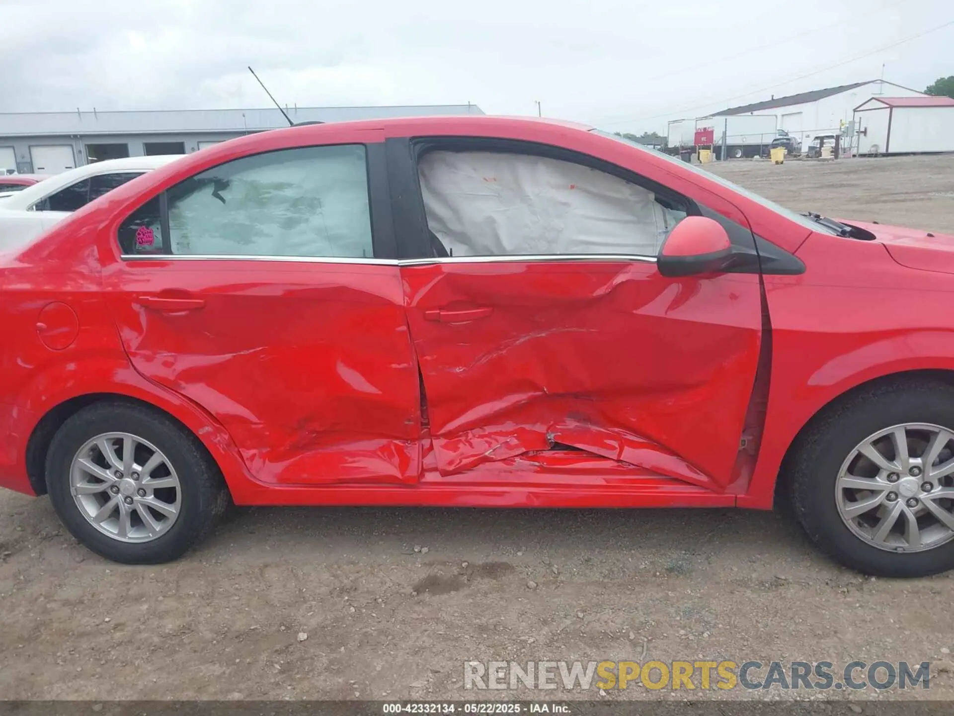 13 Photograph of a damaged car 1G1JD5SB3L4104217 CHEVROLET SONIC 2020