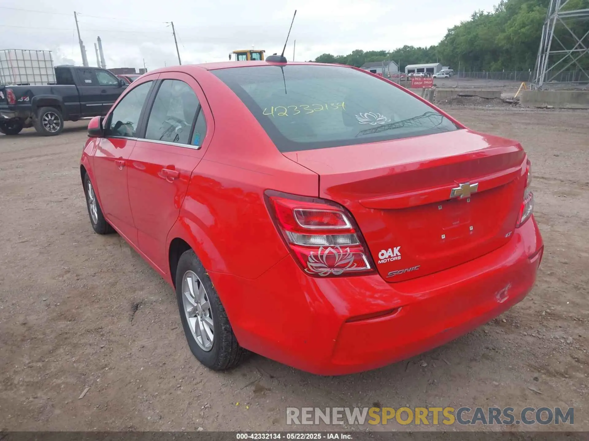 3 Photograph of a damaged car 1G1JD5SB3L4104217 CHEVROLET SONIC 2020