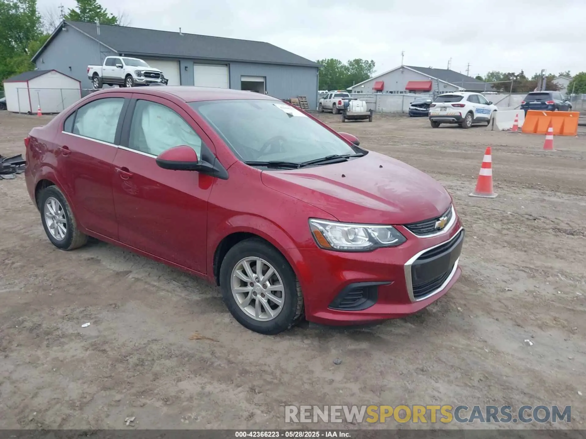 1 Photograph of a damaged car 1G1JD5SB3L4140358 CHEVROLET SONIC 2020