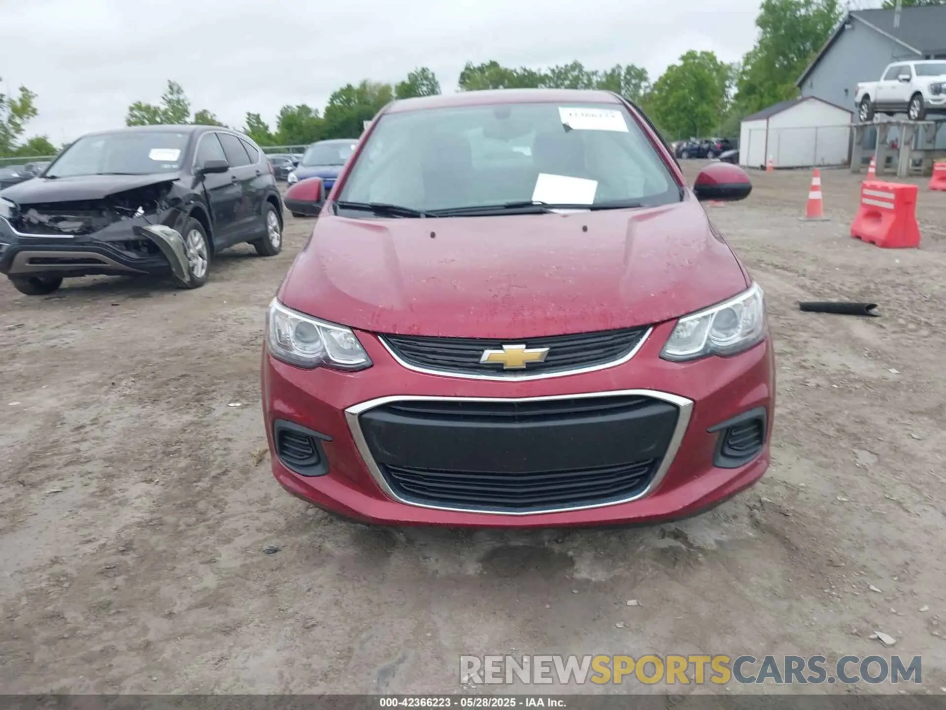 12 Photograph of a damaged car 1G1JD5SB3L4140358 CHEVROLET SONIC 2020