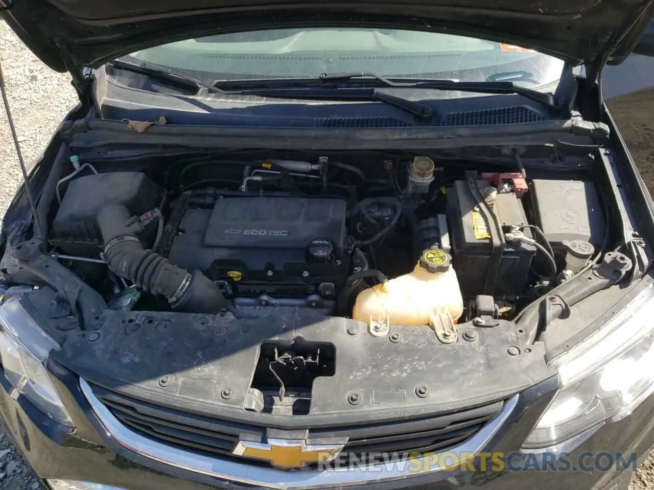 11 Photograph of a damaged car 1G1JD5SB4L4108924 CHEVROLET SONIC 2020