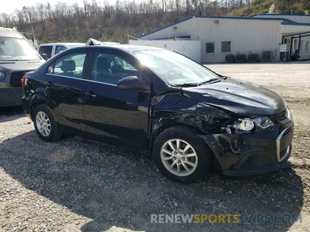 4 Photograph of a damaged car 1G1JD5SB4L4108924 CHEVROLET SONIC 2020