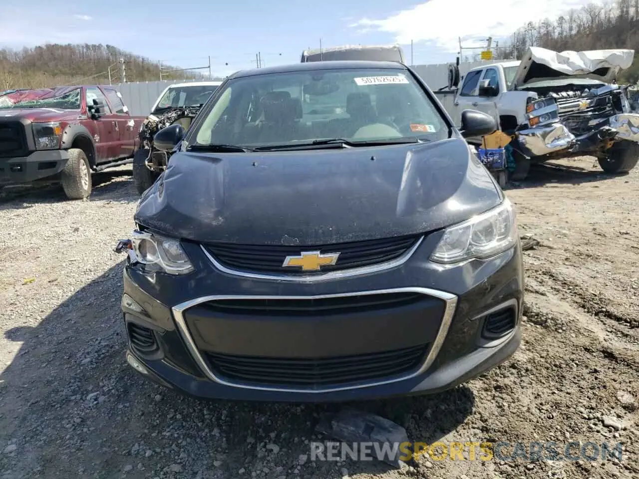5 Photograph of a damaged car 1G1JD5SB4L4108924 CHEVROLET SONIC 2020
