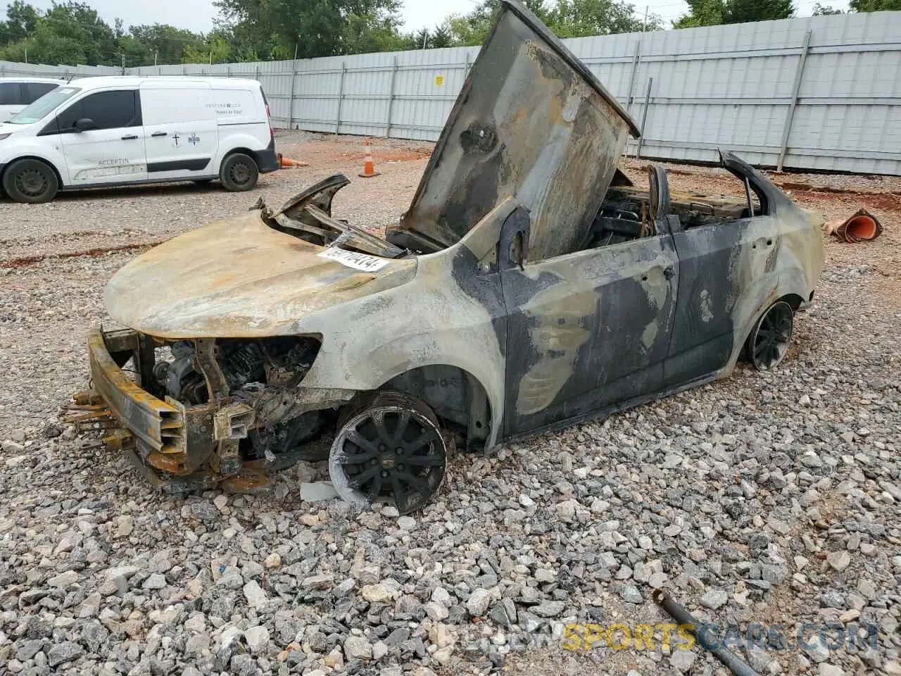 1 Photograph of a damaged car 1G1JD5SB4L4139378 CHEVROLET SONIC 2020