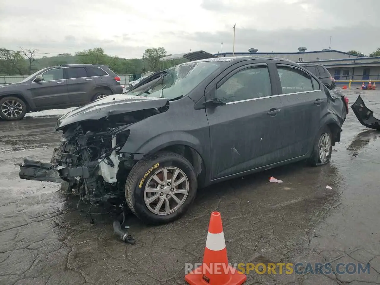 1 Photograph of a damaged car 1G1JD5SB5L4103859 CHEVROLET SONIC 2020