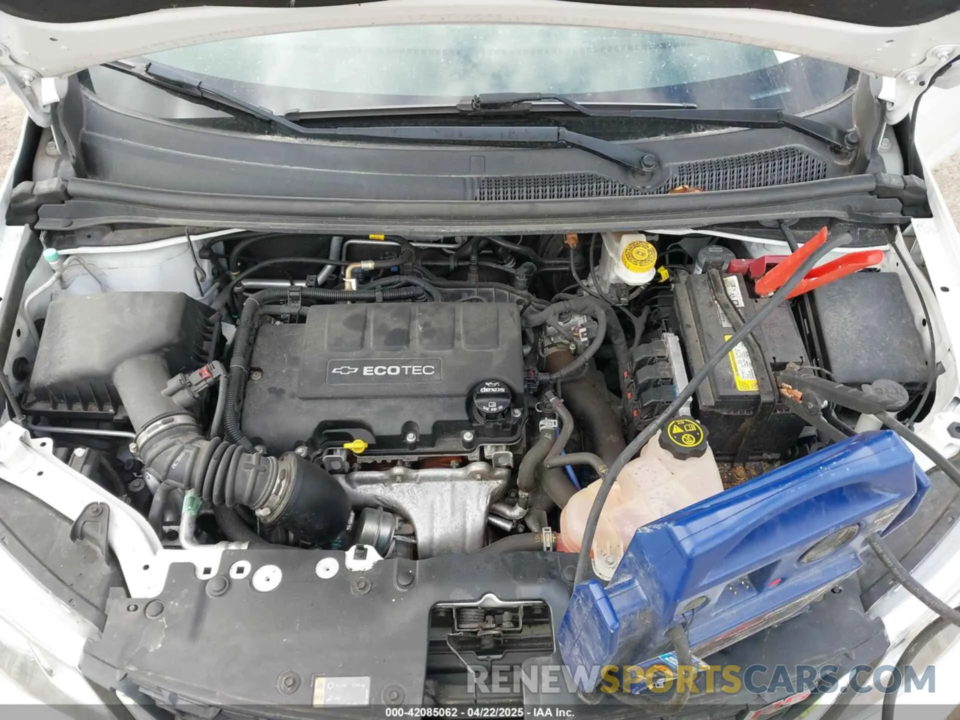 10 Photograph of a damaged car 1G1JD5SB6L4100503 CHEVROLET SONIC 2020