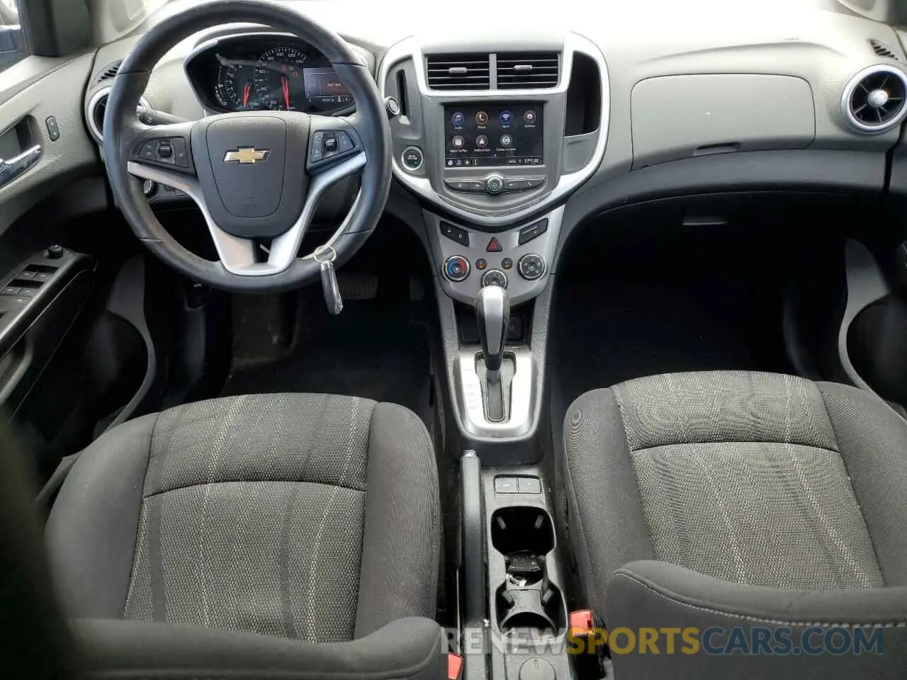 8 Photograph of a damaged car 1G1JD5SB6L4134652 CHEVROLET SONIC 2020