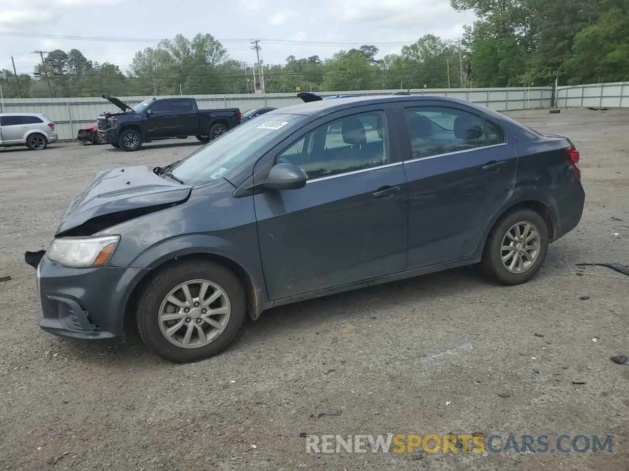 1 Photograph of a damaged car 1G1JD5SB6L4141021 CHEVROLET SONIC 2020