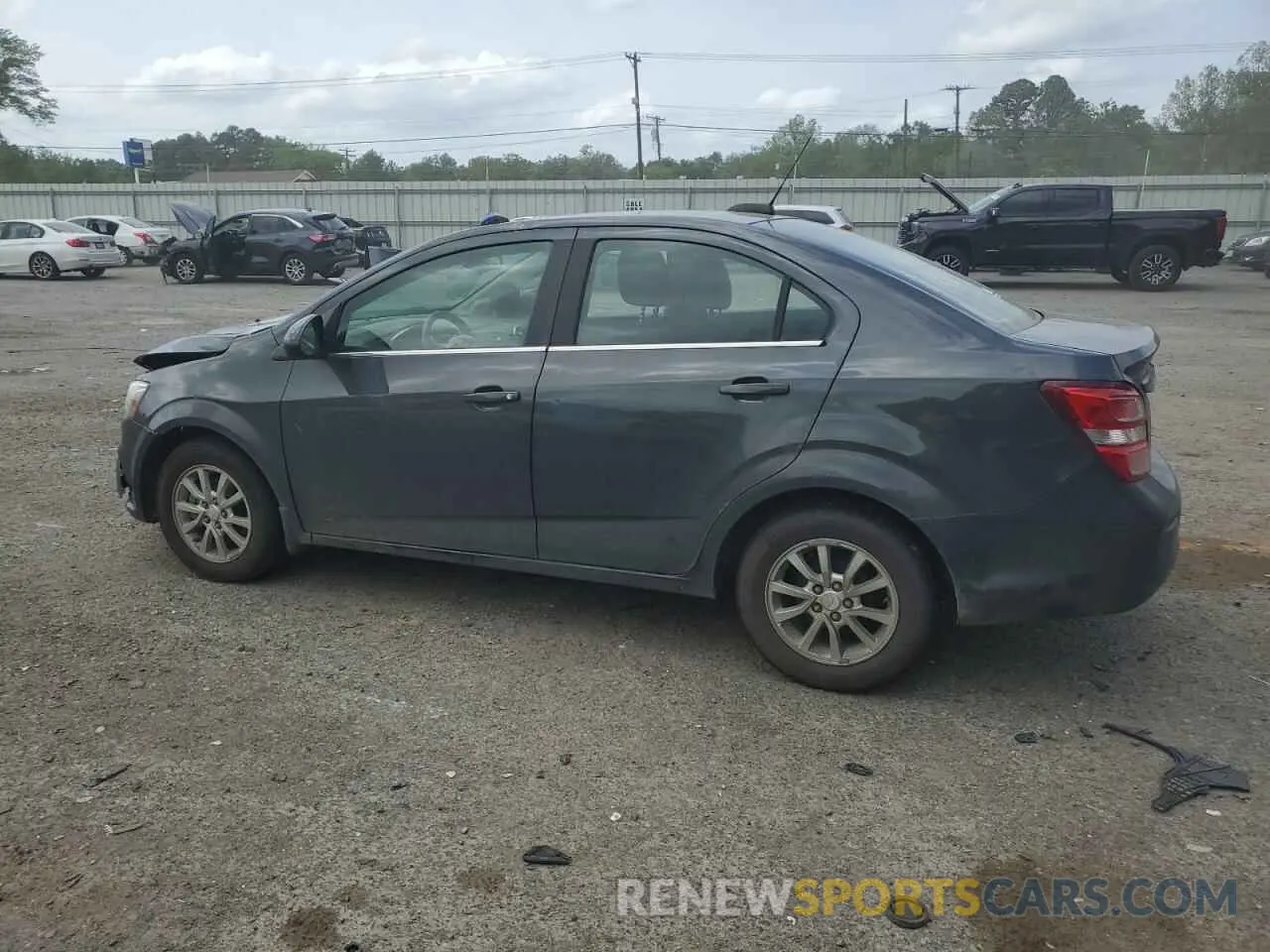 2 Photograph of a damaged car 1G1JD5SB6L4141021 CHEVROLET SONIC 2020