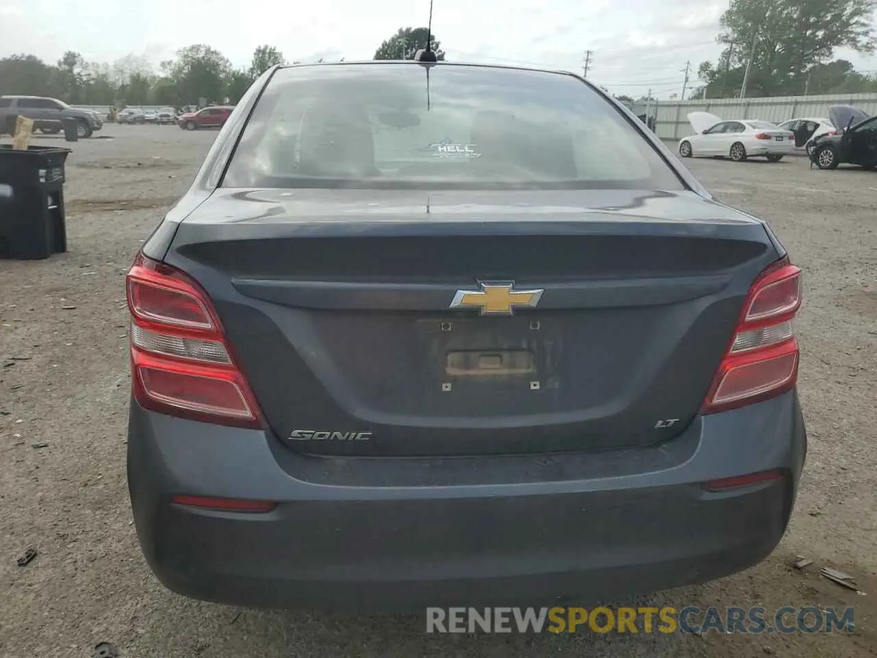 6 Photograph of a damaged car 1G1JD5SB6L4141021 CHEVROLET SONIC 2020