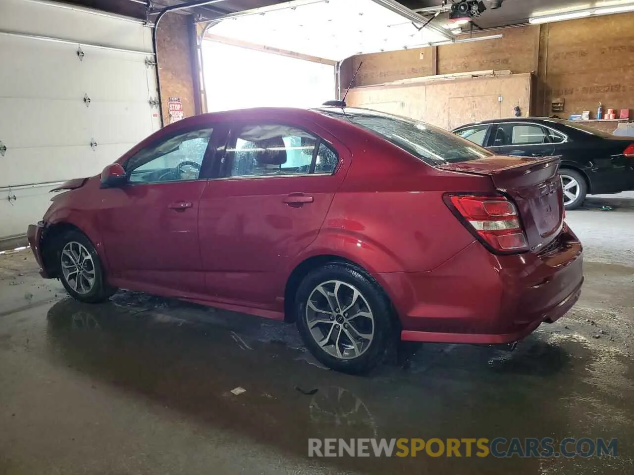 2 Photograph of a damaged car 1G1JD5SB6L4142413 CHEVROLET SONIC 2020