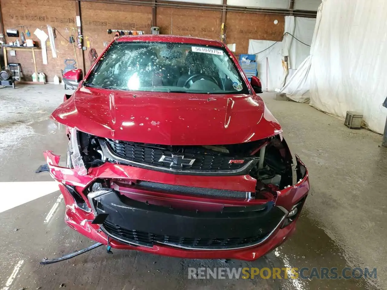 5 Photograph of a damaged car 1G1JD5SB6L4142413 CHEVROLET SONIC 2020