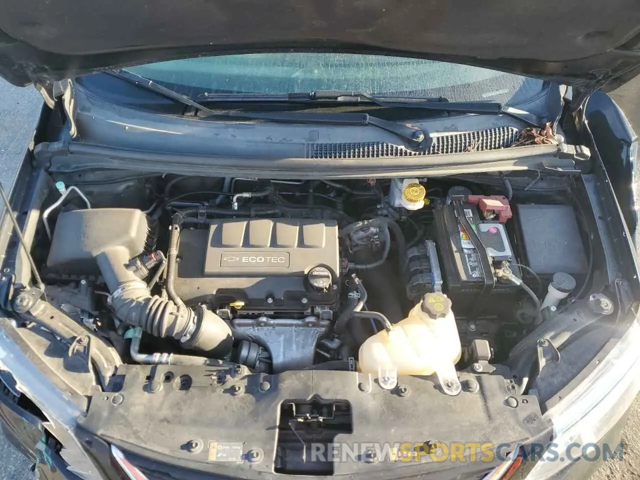 12 Photograph of a damaged car 1G1JD5SB7L4101787 CHEVROLET SONIC 2020