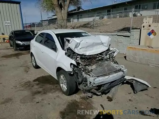 11 Photograph of a damaged car 1G1JD5SB7L4109677 CHEVROLET SONIC 2020