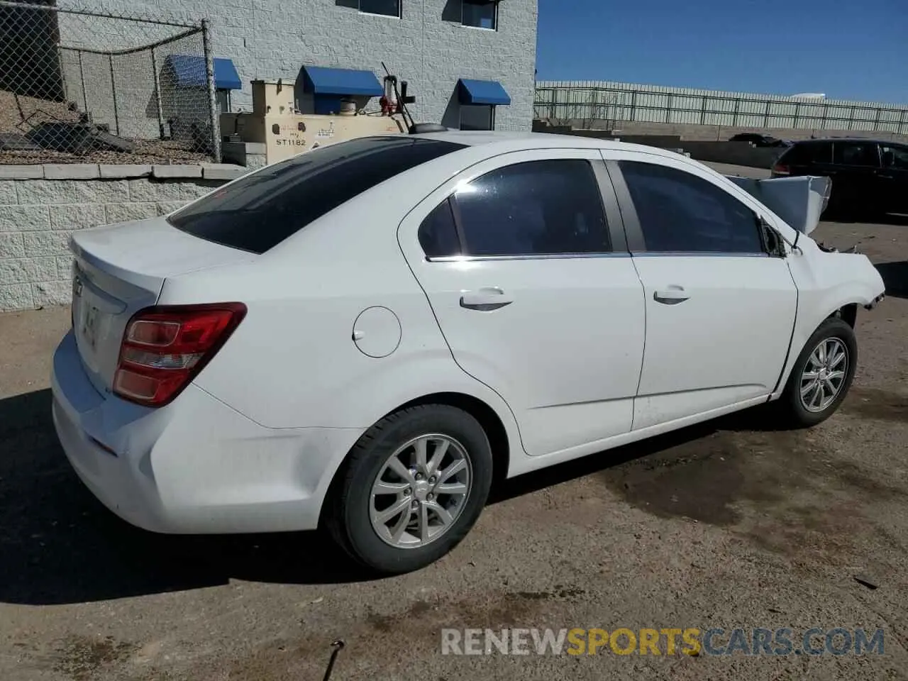 3 Photograph of a damaged car 1G1JD5SB7L4109677 CHEVROLET SONIC 2020