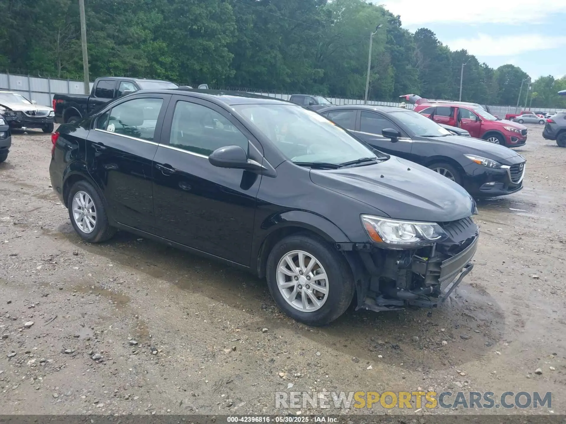 1 Photograph of a damaged car 1G1JD5SB7L4118668 CHEVROLET SONIC 2020