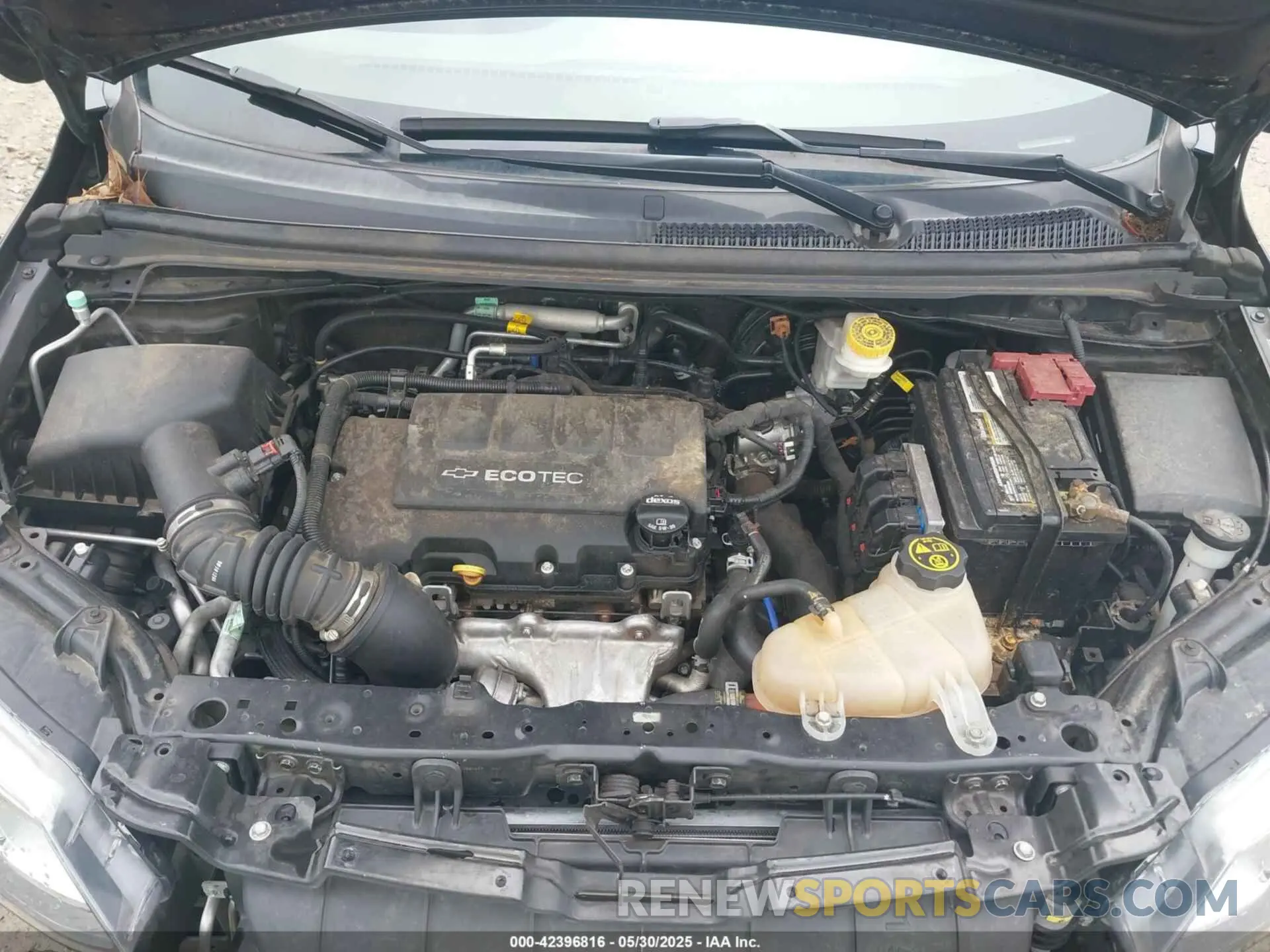 10 Photograph of a damaged car 1G1JD5SB7L4118668 CHEVROLET SONIC 2020