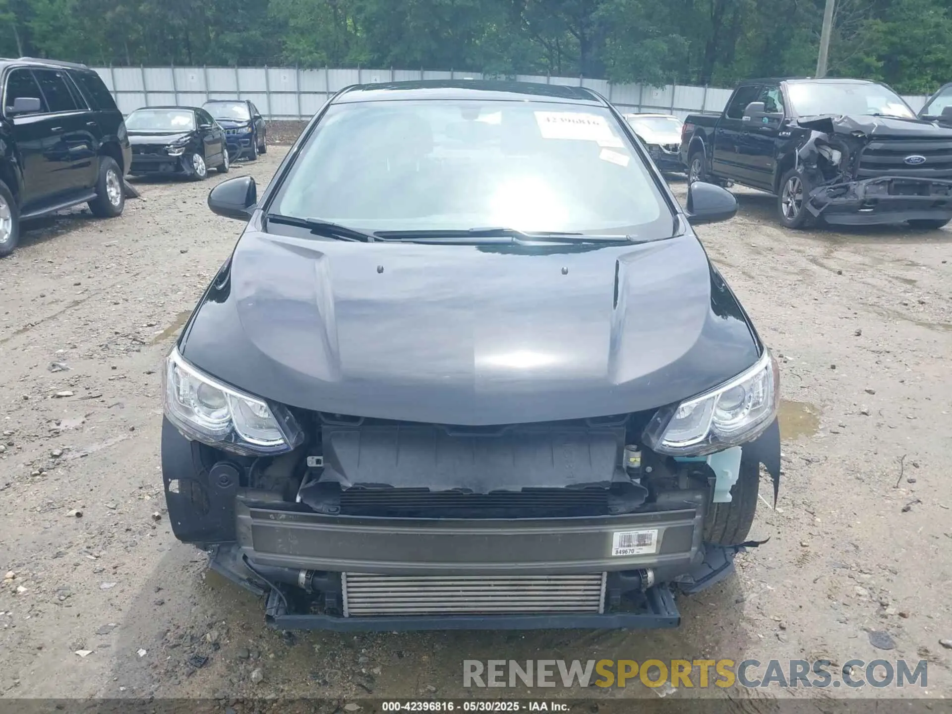 12 Photograph of a damaged car 1G1JD5SB7L4118668 CHEVROLET SONIC 2020