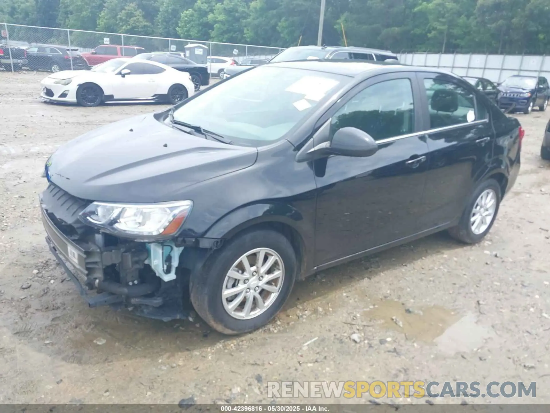 2 Photograph of a damaged car 1G1JD5SB7L4118668 CHEVROLET SONIC 2020