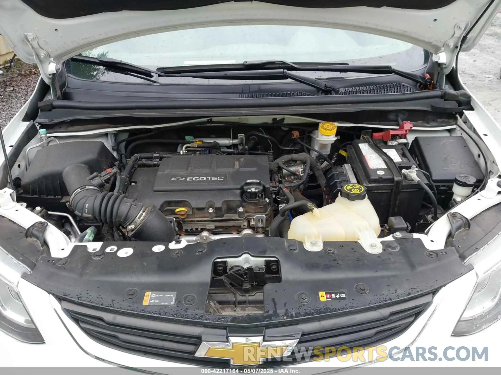 10 Photograph of a damaged car 1G1JD5SB7L4140587 CHEVROLET SONIC 2020