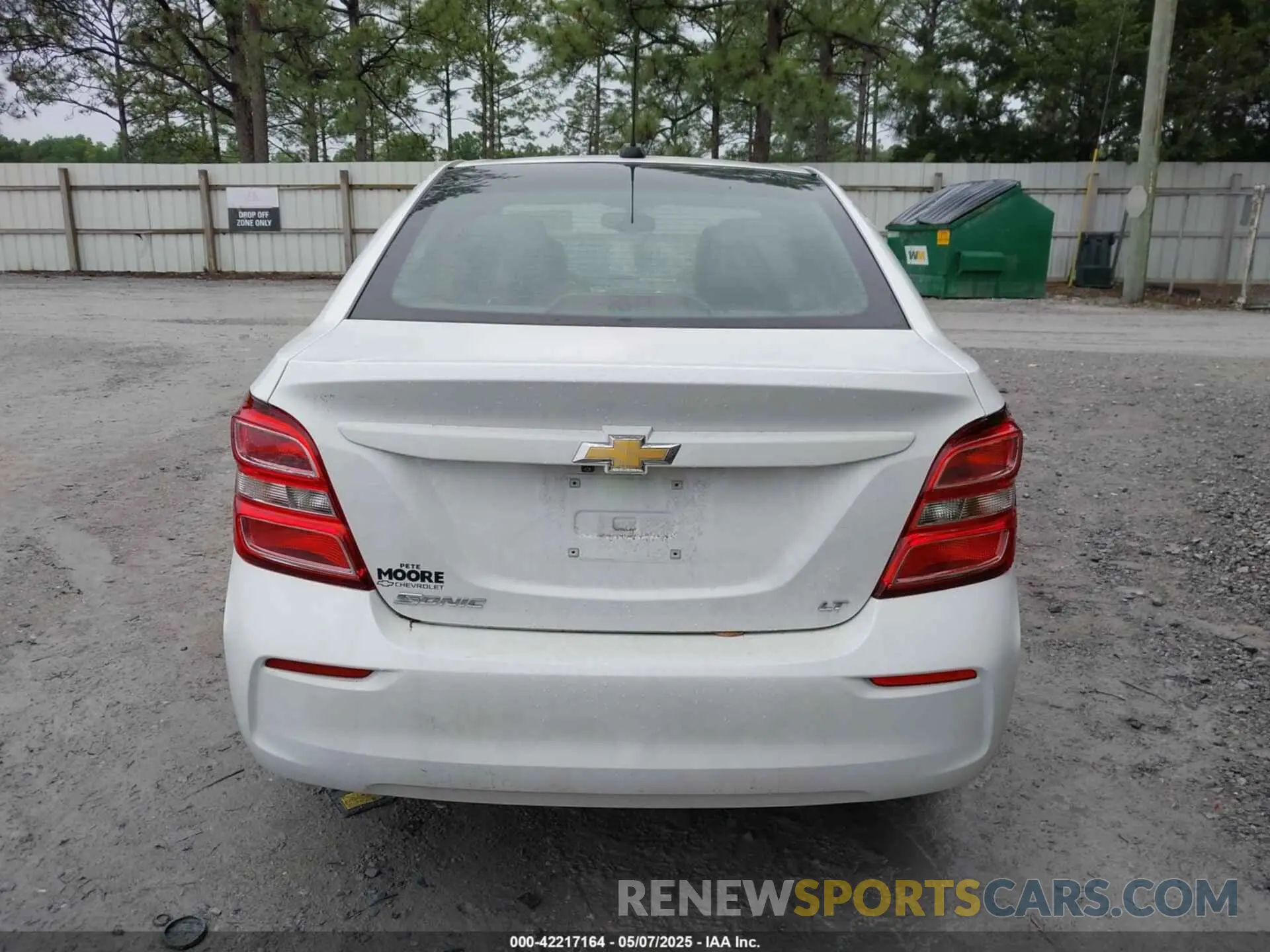15 Photograph of a damaged car 1G1JD5SB7L4140587 CHEVROLET SONIC 2020
