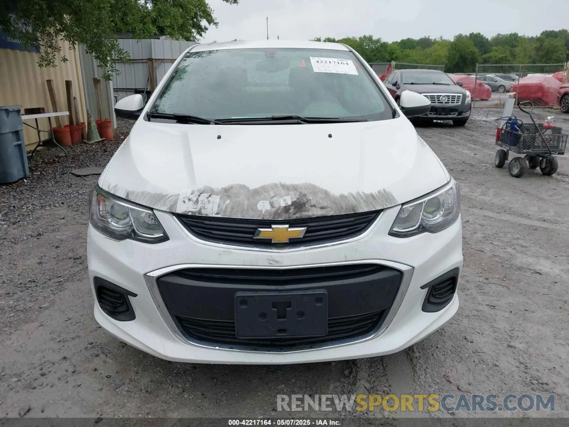6 Photograph of a damaged car 1G1JD5SB7L4140587 CHEVROLET SONIC 2020