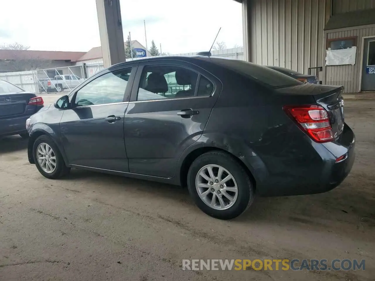 2 Photograph of a damaged car 1G1JD5SB8L4134023 CHEVROLET SONIC 2020