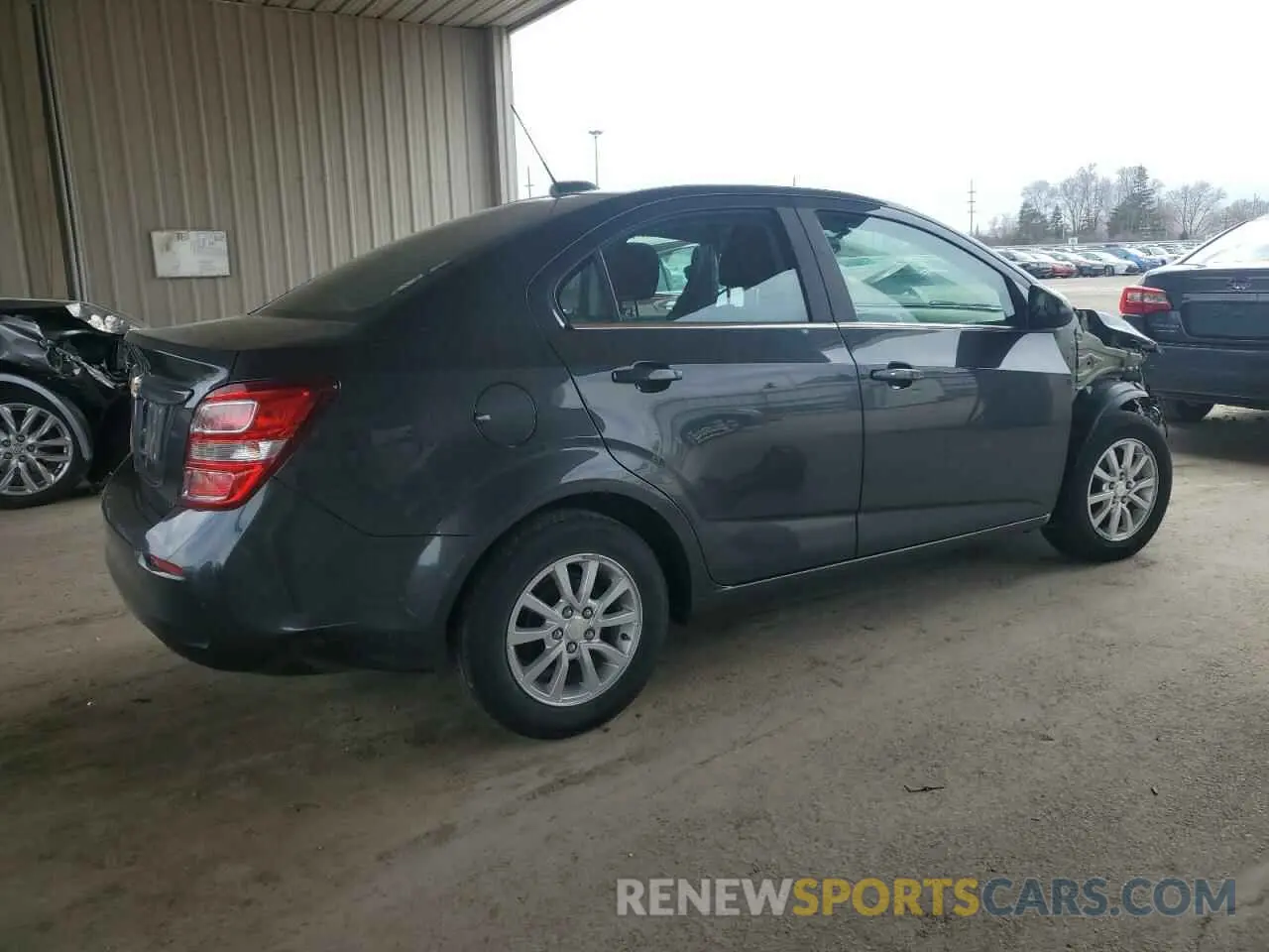 3 Photograph of a damaged car 1G1JD5SB8L4134023 CHEVROLET SONIC 2020