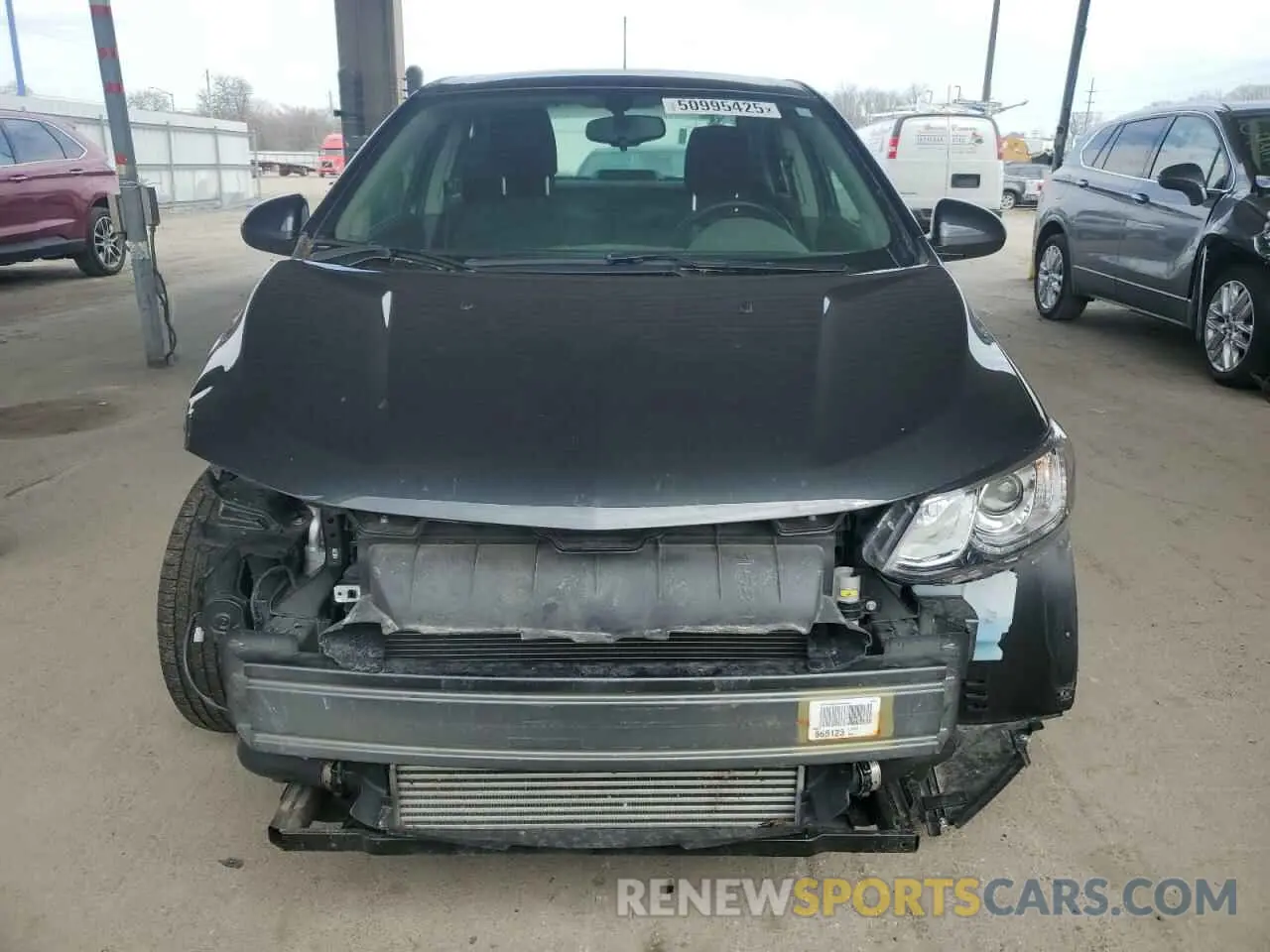 5 Photograph of a damaged car 1G1JD5SB8L4134023 CHEVROLET SONIC 2020
