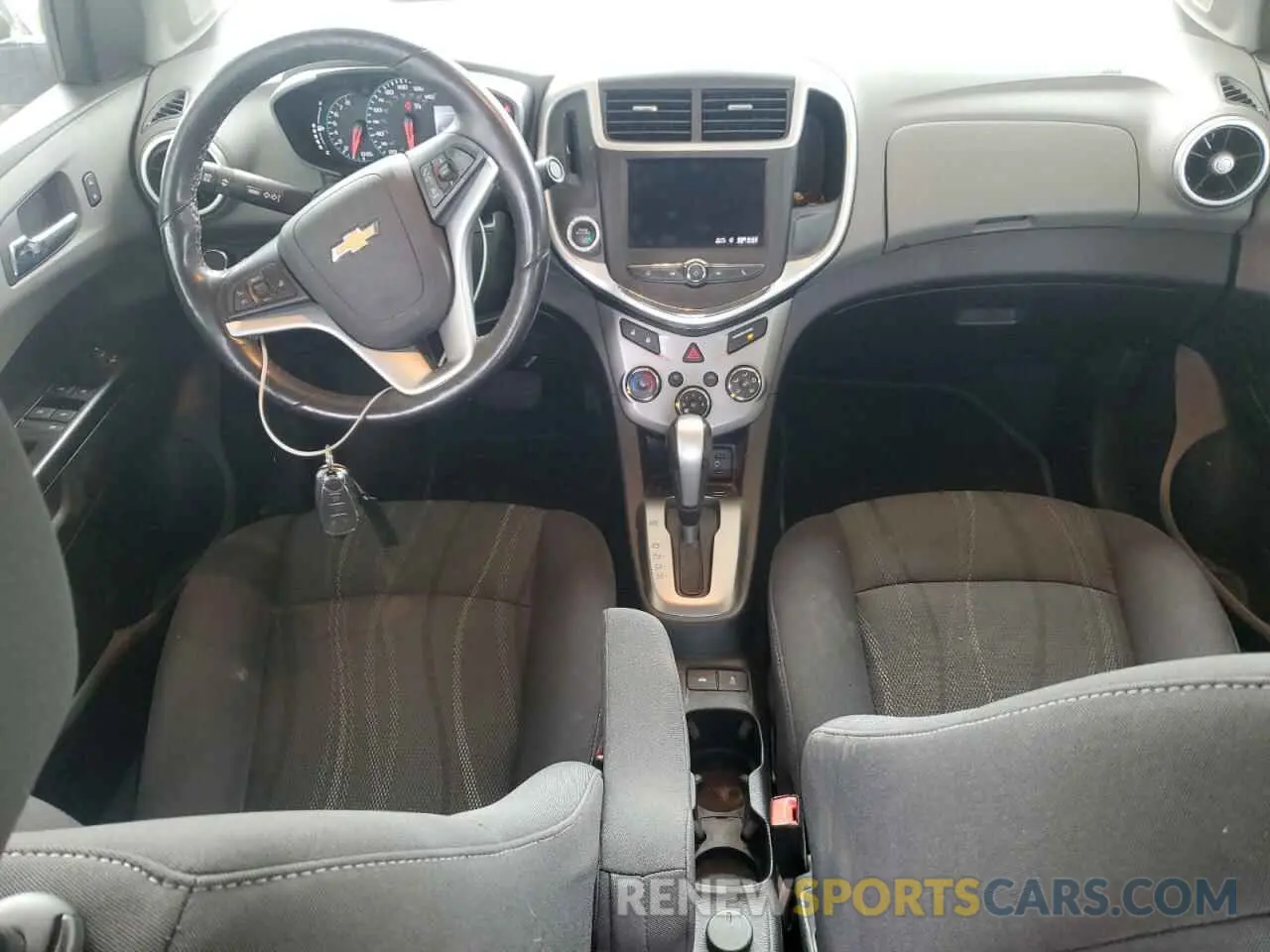 8 Photograph of a damaged car 1G1JD5SB8L4134023 CHEVROLET SONIC 2020