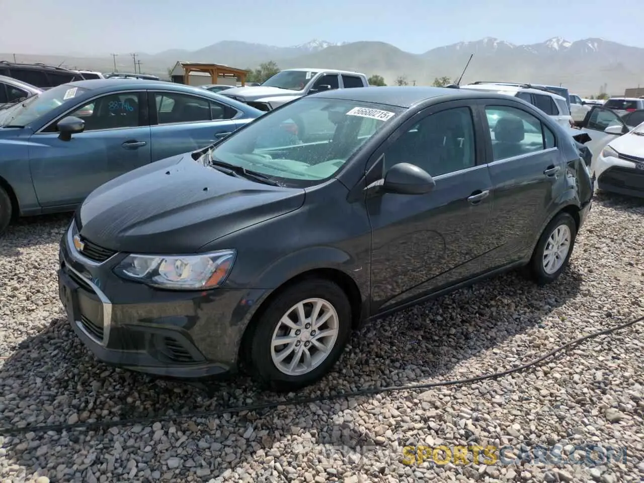 1 Photograph of a damaged car 1G1JD5SB9L4118011 CHEVROLET SONIC 2020