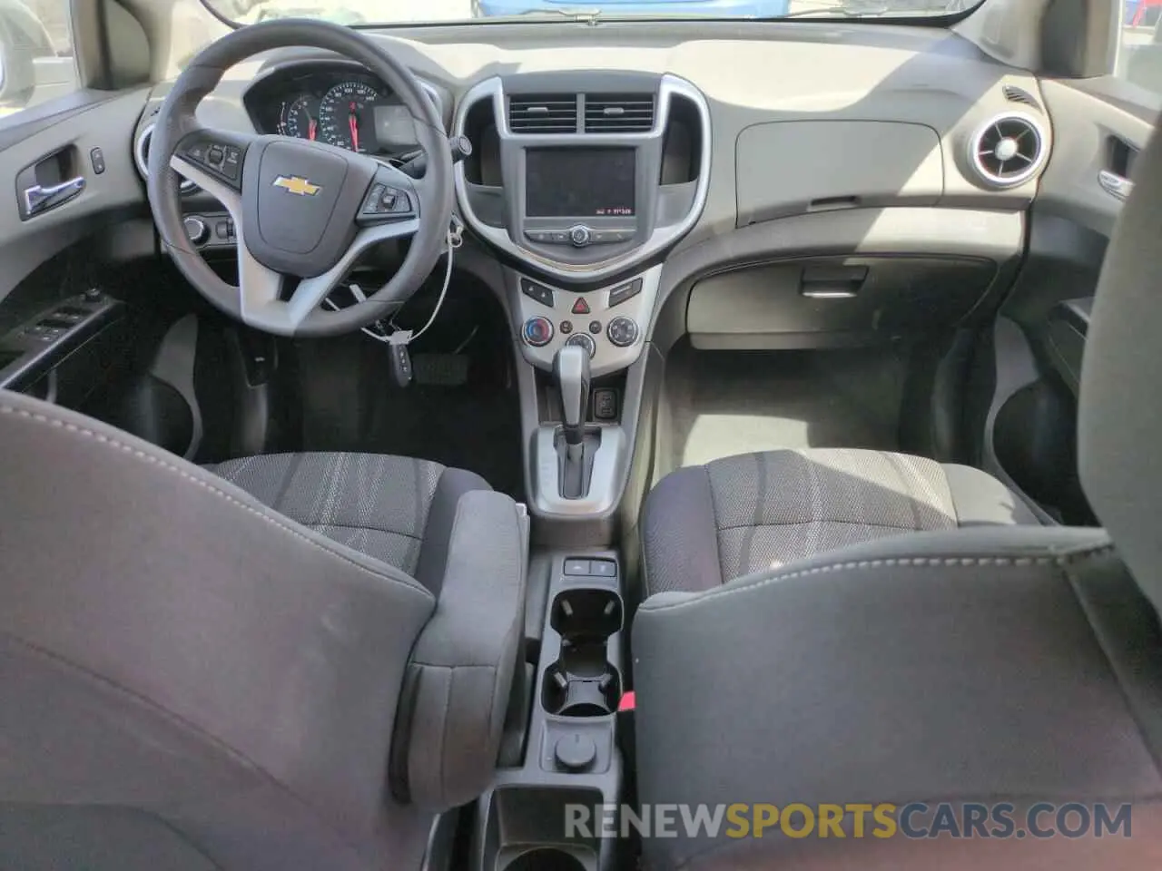 8 Photograph of a damaged car 1G1JD5SB9L4118011 CHEVROLET SONIC 2020