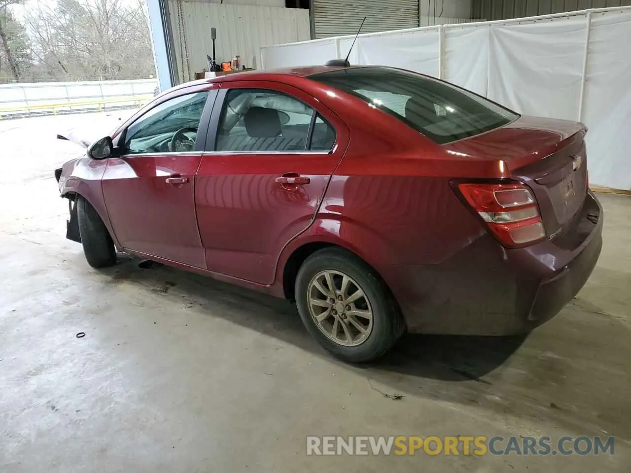 2 Photograph of a damaged car 1G1JD5SBXL4104893 CHEVROLET SONIC 2020