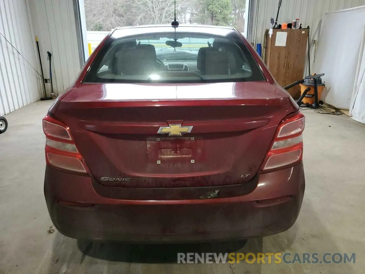6 Photograph of a damaged car 1G1JD5SBXL4104893 CHEVROLET SONIC 2020