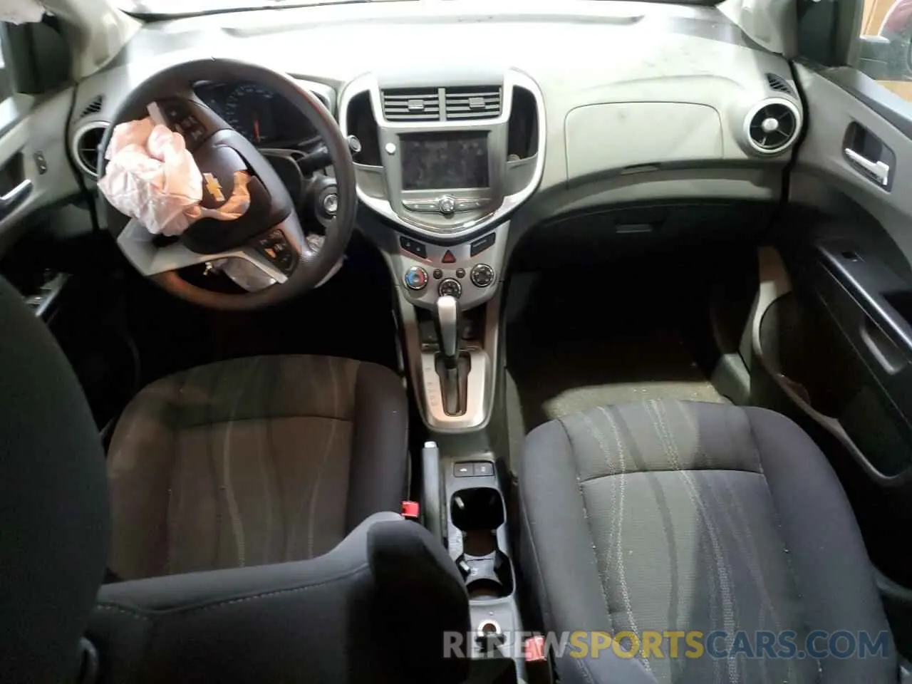 8 Photograph of a damaged car 1G1JD5SBXL4104893 CHEVROLET SONIC 2020