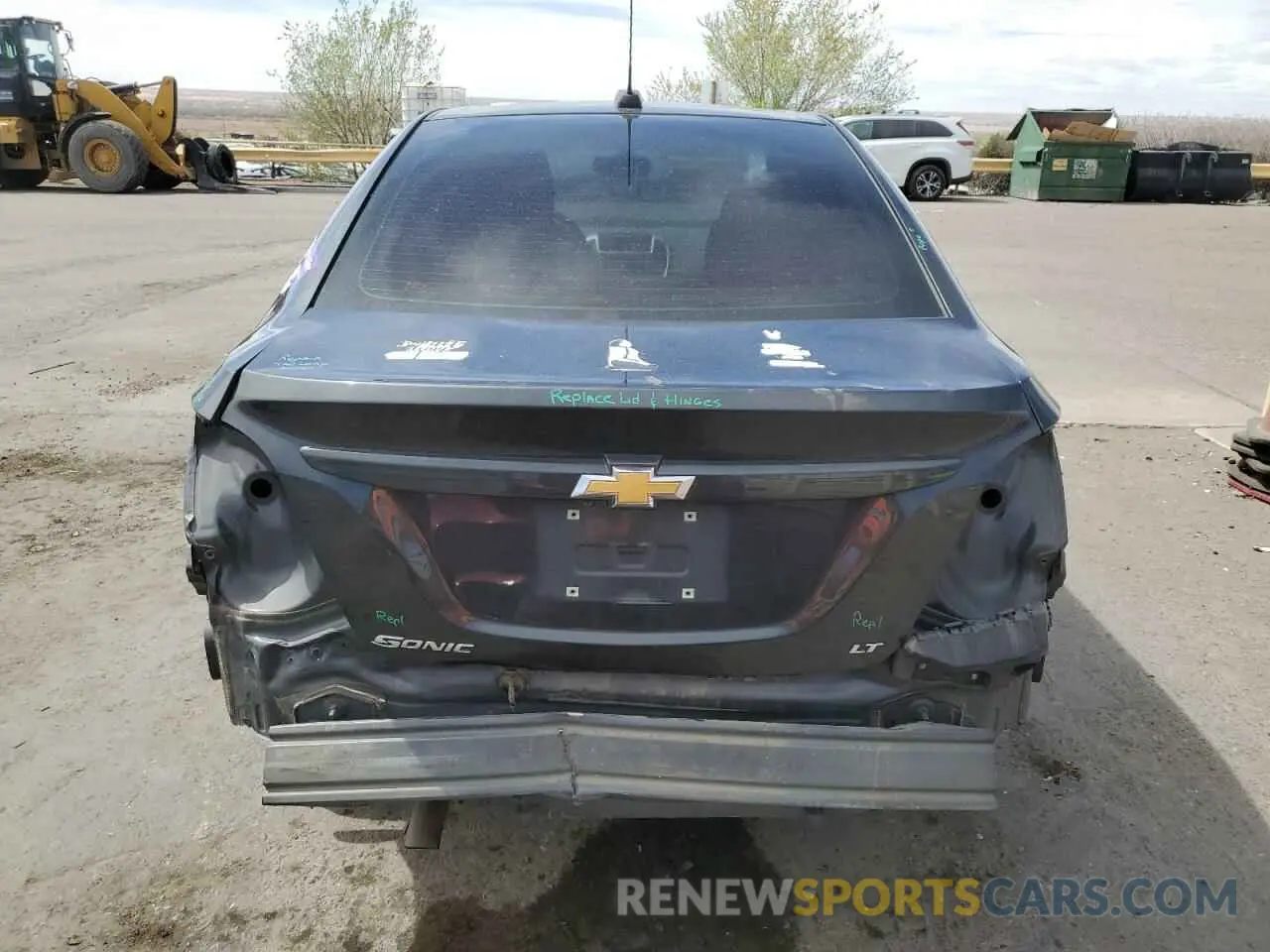 6 Photograph of a damaged car 1G1JD5SBXL4106255 CHEVROLET SONIC 2020