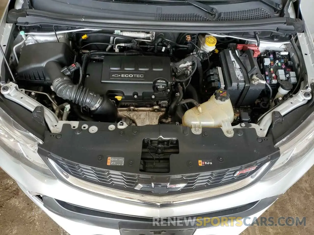 12 Photograph of a damaged car 1G1JD6SB0L4102091 CHEVROLET SONIC 2020