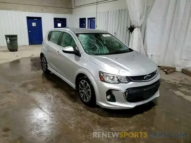 14 Photograph of a damaged car 1G1JD6SB0L4102091 CHEVROLET SONIC 2020