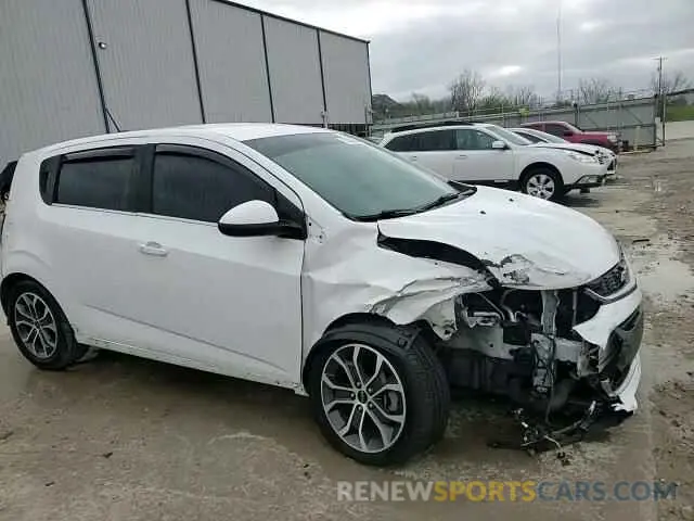 13 Photograph of a damaged car 1G1JD6SB2L4100309 CHEVROLET SONIC 2020