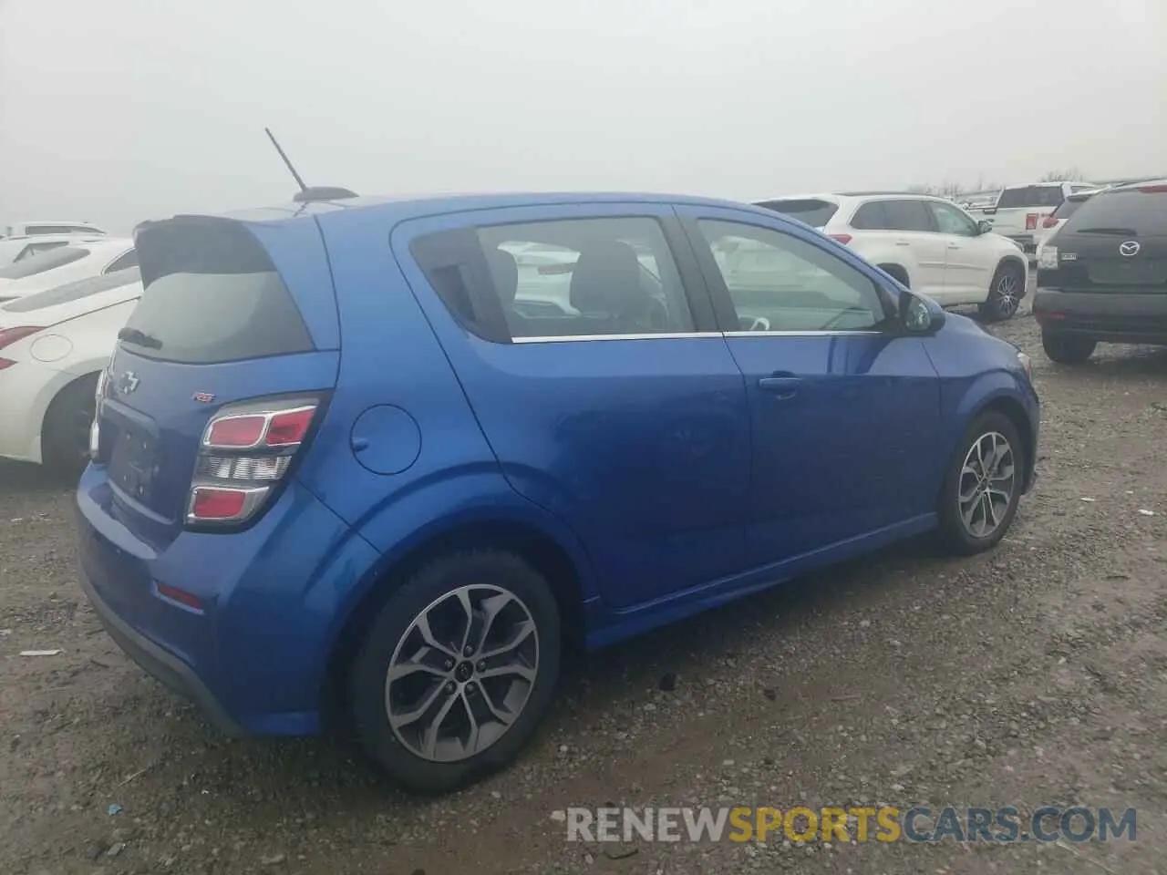 3 Photograph of a damaged car 1G1JD6SB2L4131284 CHEVROLET SONIC 2020