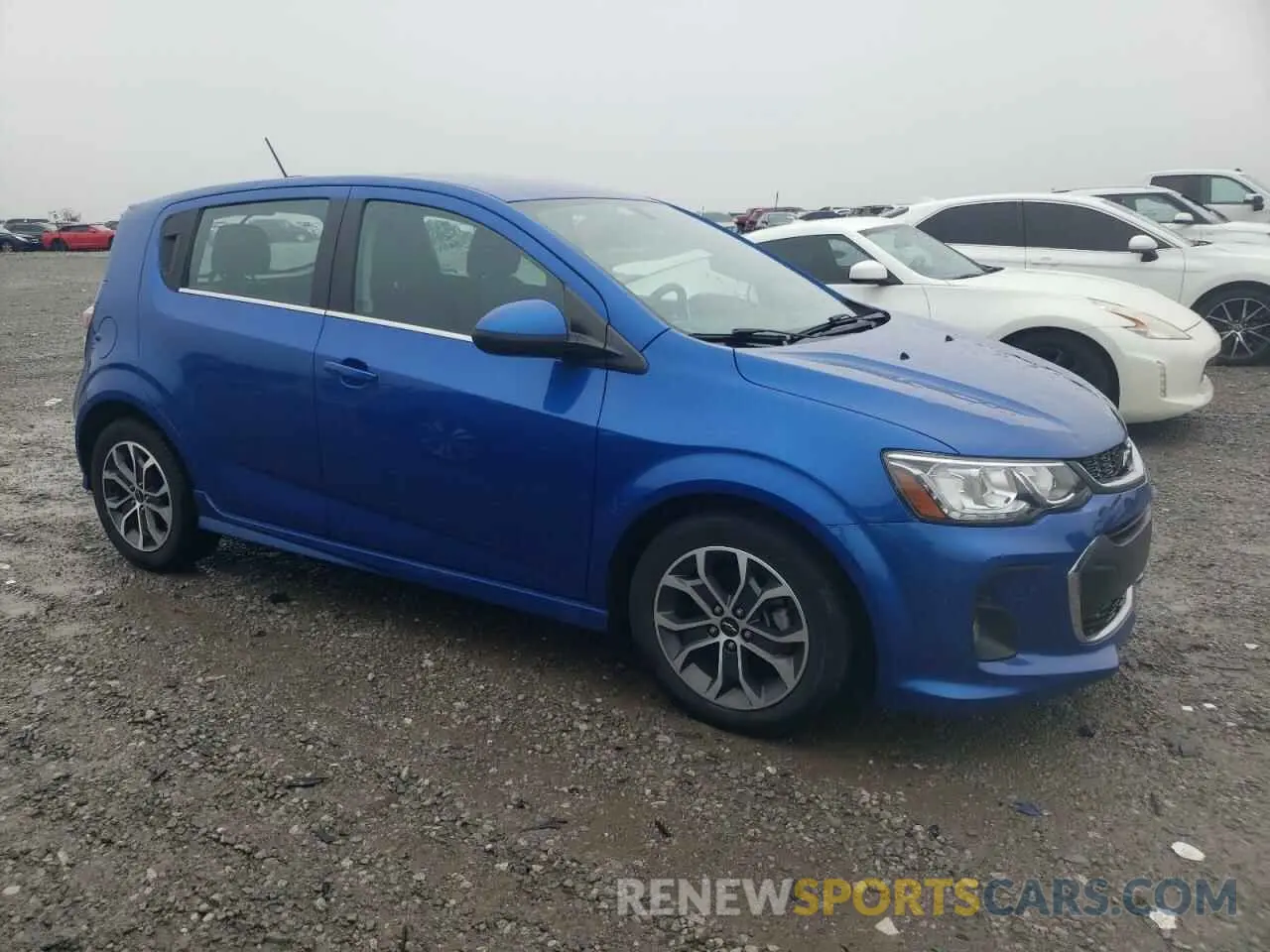 4 Photograph of a damaged car 1G1JD6SB2L4131284 CHEVROLET SONIC 2020